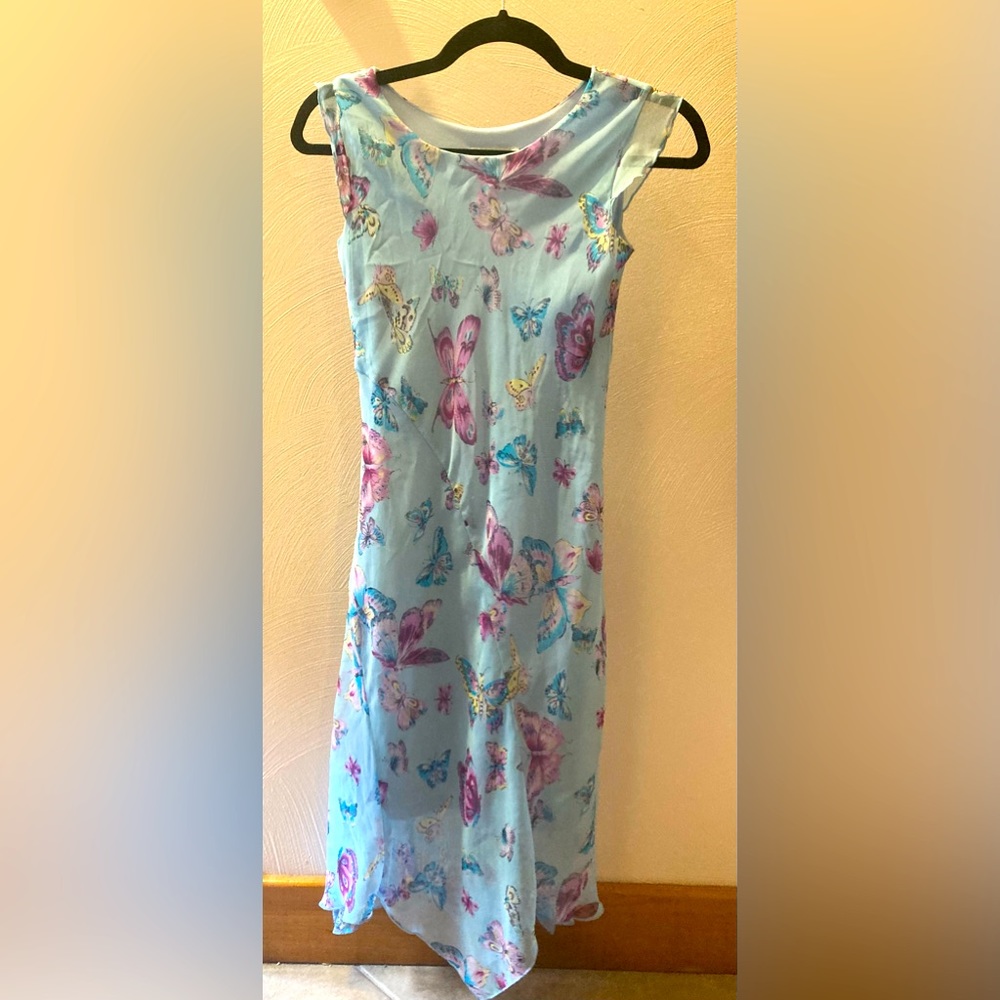 Kids Pastel Butterfly Dress